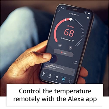 Refurbished Amazon Smart Thermostat - Energy Star, Alexa