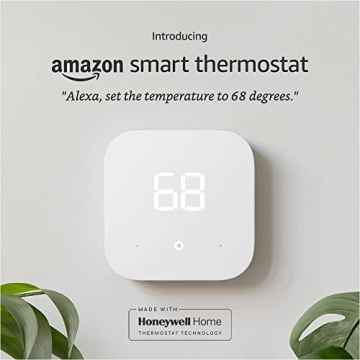 Refurbished Amazon Smart Thermostat - Energy Star, Alexa