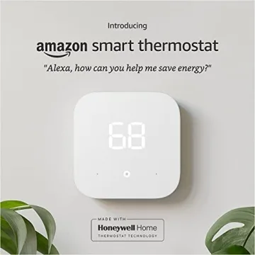 Refurbished Amazon Smart Thermostat - Energy Star, Alexa