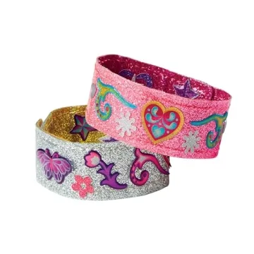 DIY Bracelets for Kids - 100+ Sparkle Gems & Stickers