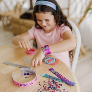 DIY Bracelets for Kids - 100+ Sparkle Gems & Stickers