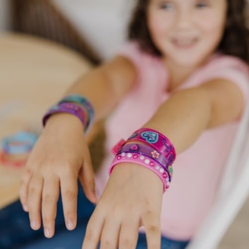 DIY Bracelets for Kids - 100+ Sparkle Gems & Stickers