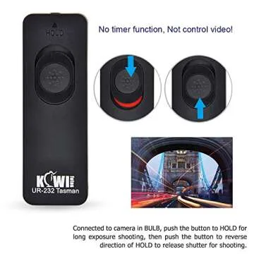 Kiwifotos Remote Control for Sony A6000 A7 Camera Series