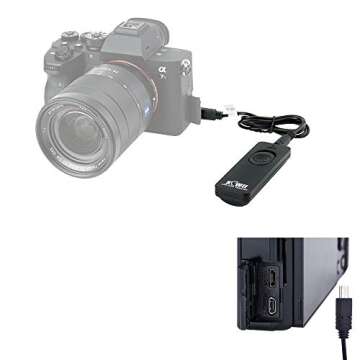 Kiwifotos Remote Control for Sony A6000 A7 Camera Series