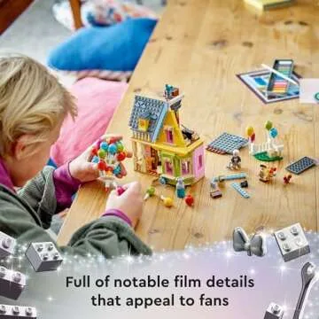 LEGO Disney and Pixar ‘Up’ House, Classic Disney Celebration Building Toy Set for Kids and Movie Fans Ages 9 and Up, A Fun Gift for Disney Fans and Anyone Who Loves Creative Play, 43217