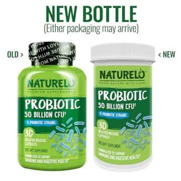 Naturelo Probiotics for Digestive Health - Daily Support