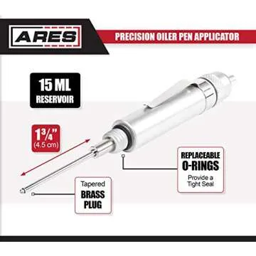 ARES 70004 - Precision Oiler Pen Applicator - Precisely Applies CLP, Ballistol, and Other Lubricants in Tight Places