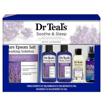 Lavender Soothe & Sleep Gift Set for Relaxation