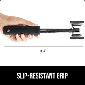 GORILLA GRIP Heavy Duty Double-sided Meat Tenderizer