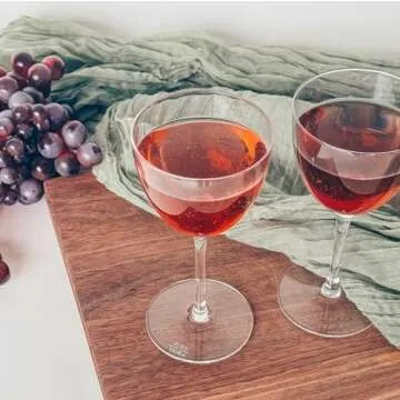 PURE MORA Nick and Nora Glasses, Set of 4-6oz - Smaller Cocktail Glass for Bijou, Old Pal, Aperitifs, Negroni, Vermouth, Wine, etc. Hand Blown Premium Crystal - Classic Bartender Mixology Glassware