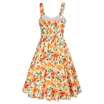 Belle Poque Floral Swing Dress for Women Summer 2024