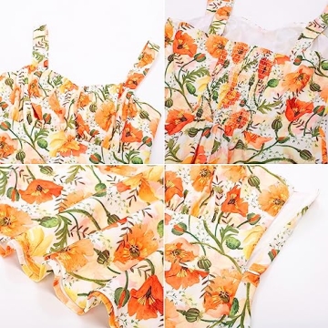 Belle Poque Floral Swing Dress for Women Summer 2024