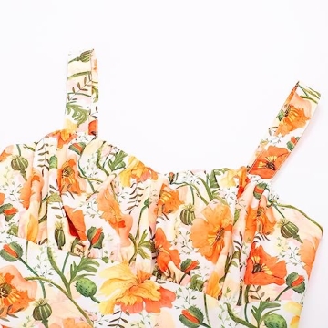 Belle Poque Floral Swing Dress for Women Summer 2024