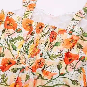 Belle Poque Floral Swing Dress for Women Summer 2024