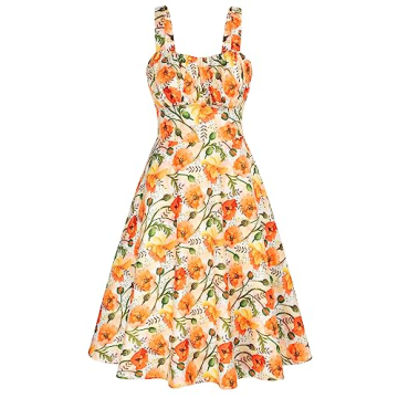 Belle Poque Floral Swing Dress for Women Summer 2024