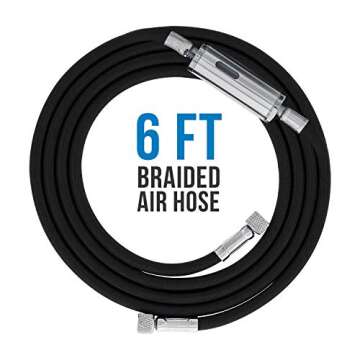 Master Airbrush TC-77 Quiet High Performance Airbrush Compressor