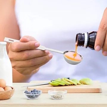 Buy 5PCS OstWony Stainless Steel Measuring Spoons Set