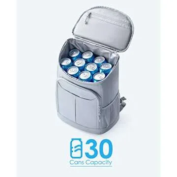 OlarHike Leak-Proof Backpack Cooler for Outdoor Adventures