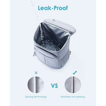 OlarHike Leak-Proof Backpack Cooler for Outdoor Adventures