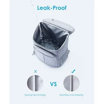 OlarHike Leak-Proof Backpack Cooler for Outdoor Adventures