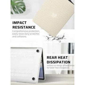 Stylish Seorsok MacBook Air 15 inch Case with Keyboard Cover