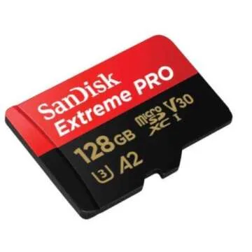 SanDisk Extreme Pro MicroSD Card 128GB Memory Card for DJI Air 2S Drone (SDSQXCY-128G-GN6MA) Class 10 Video Speed V30 UHS-I U3 160MB/s SDXC Bundle with (1) Everything But Stromboli Micro Card Reader