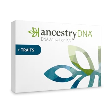 AncestryDNA + Traits Genetic Test Kit: Personalized Genetic Traits, DNA Ethnicity Test, Origins & Et...