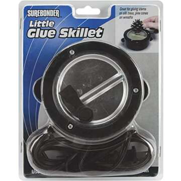 Surebonder 805 4" Diameter Glue Skillet , Black