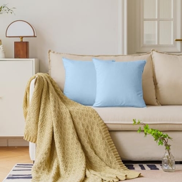 NiNi ALL Waterproof Outdoor Pillow Covers Set of 2