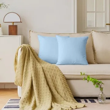 NiNi ALL Waterproof Outdoor Pillow Covers Set of 2