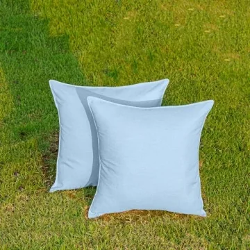 NiNi ALL Waterproof Outdoor Pillow Covers Set of 2