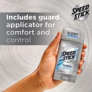 Speed Stick Unscented Antiperspirant Deodorant 4 Pack