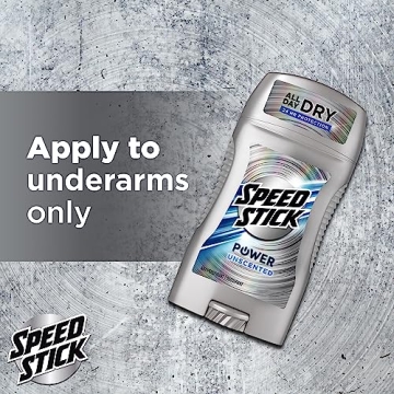 Speed Stick Unscented Antiperspirant Deodorant 4 Pack