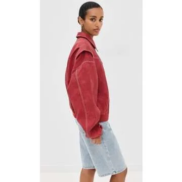 Lioness Women's Vista Bomber, Crimson, Red, S