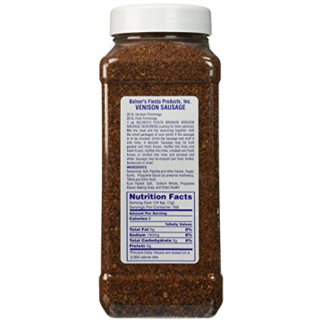 Bolner's Fiesta Venison Sausage Seasoning 24 Oz Bottle