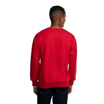 Fruit of the Loom Men's Fleece Sweatshirt for All-Day Comfort