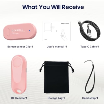 DATAFY Remote Page Turner for Kindle, iPad, Tablets