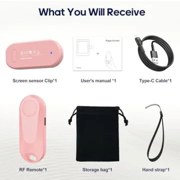 DATAFY Remote Page Turner for Kindle, iPad, Tablets