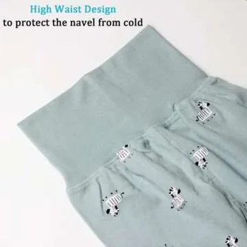 Comfortable YANWANG Baby Pajamas Set in Green-Zebra Design