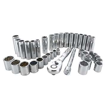 CRAFTSMAN Mechanics Tool Set, SAE/Metric, 3/8-Inch Drive, 40-Piece (CMMT12018)