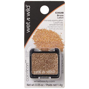 wet n wild Color Icon Glitter Eyeshadow Brass 0.5 oz