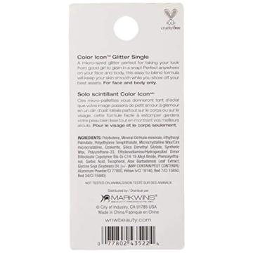 wet n wild Color Icon Glitter Eyeshadow Brass 0.5 oz