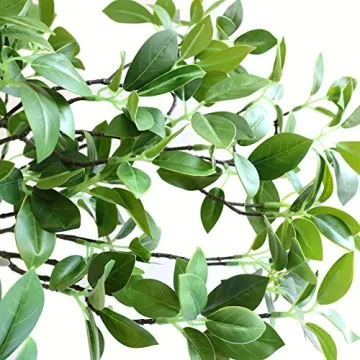 45" Faux Eucalyptus Leaves - Perfect for Floral Arrangements