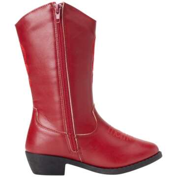 Stylish KENSIE GIRL Cowboy Boots for Toddler Girls
