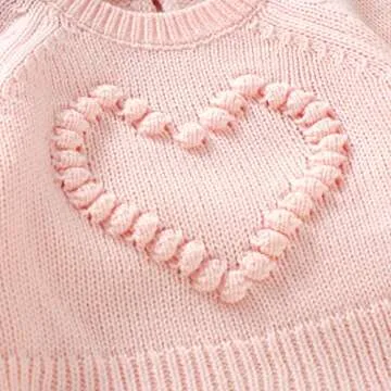 XIXIXIU Baby Knitted Bodysuit for 0-3 Months Comfort