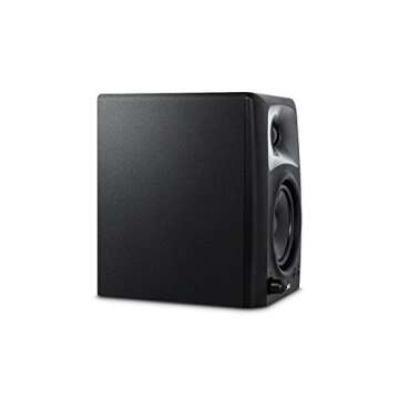 M-Audio AV42 | Compact Active Desktop Reference Monitor Speakers For Premium Playback, Professional Media Creation and Immersive Gaming Sound