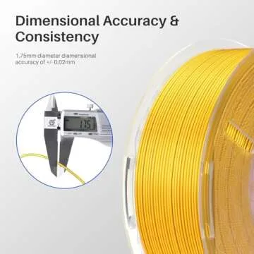 ELEGOO Mint Green Silk PLA Filament for 3D Printers