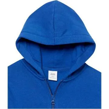 Boys & Toddlers Fleece Zip-Up Hoodie from Amazon Essentials