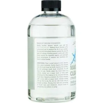 JAPONESQUE Makeup Brush Cleanser, Beauty Tool Cleaner, Citrus Scent, 16 Ounces
