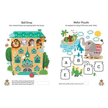 Train Your Brain: Logic Games: (Brain Teasers for Kids, Math Skills, Activity Books for Kids Ages 7+)